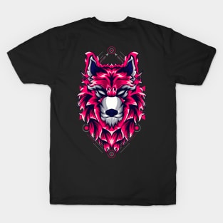 wolf classic retro vintage T-Shirt